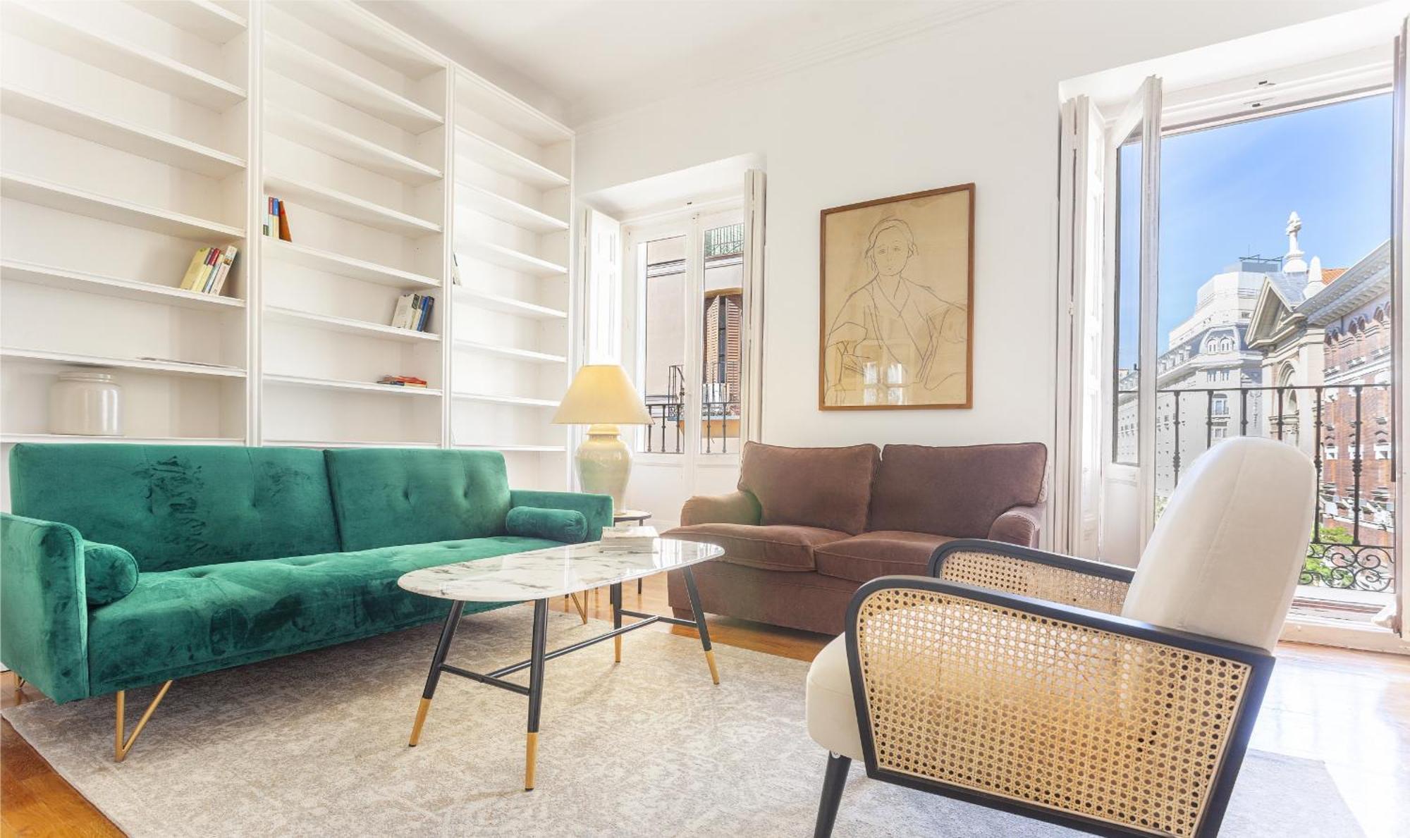 Apartamento Paseo Del Prado II En Madrid Extérieur photo