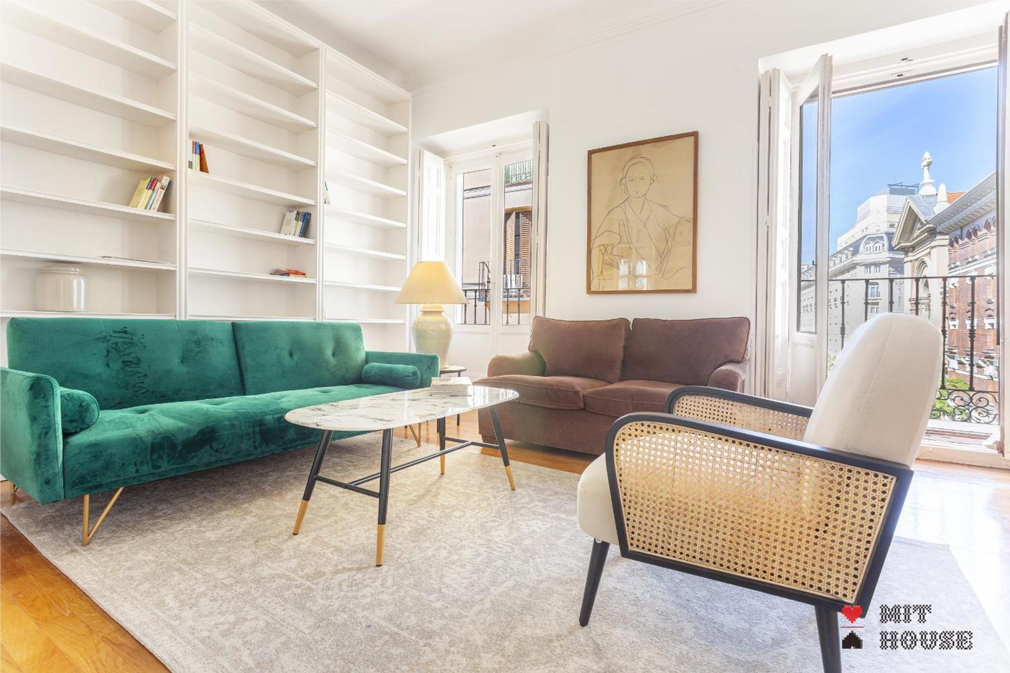 Apartamento Paseo Del Prado II En Madrid Extérieur photo